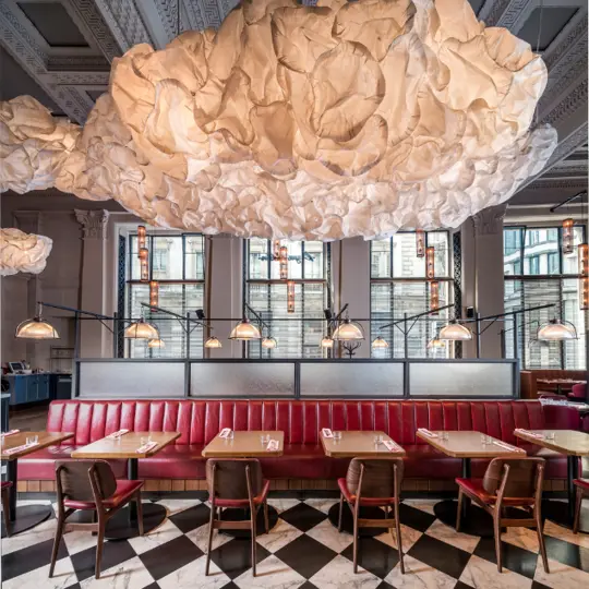 Burger & Lobster Threadneedle Street restaurant interior